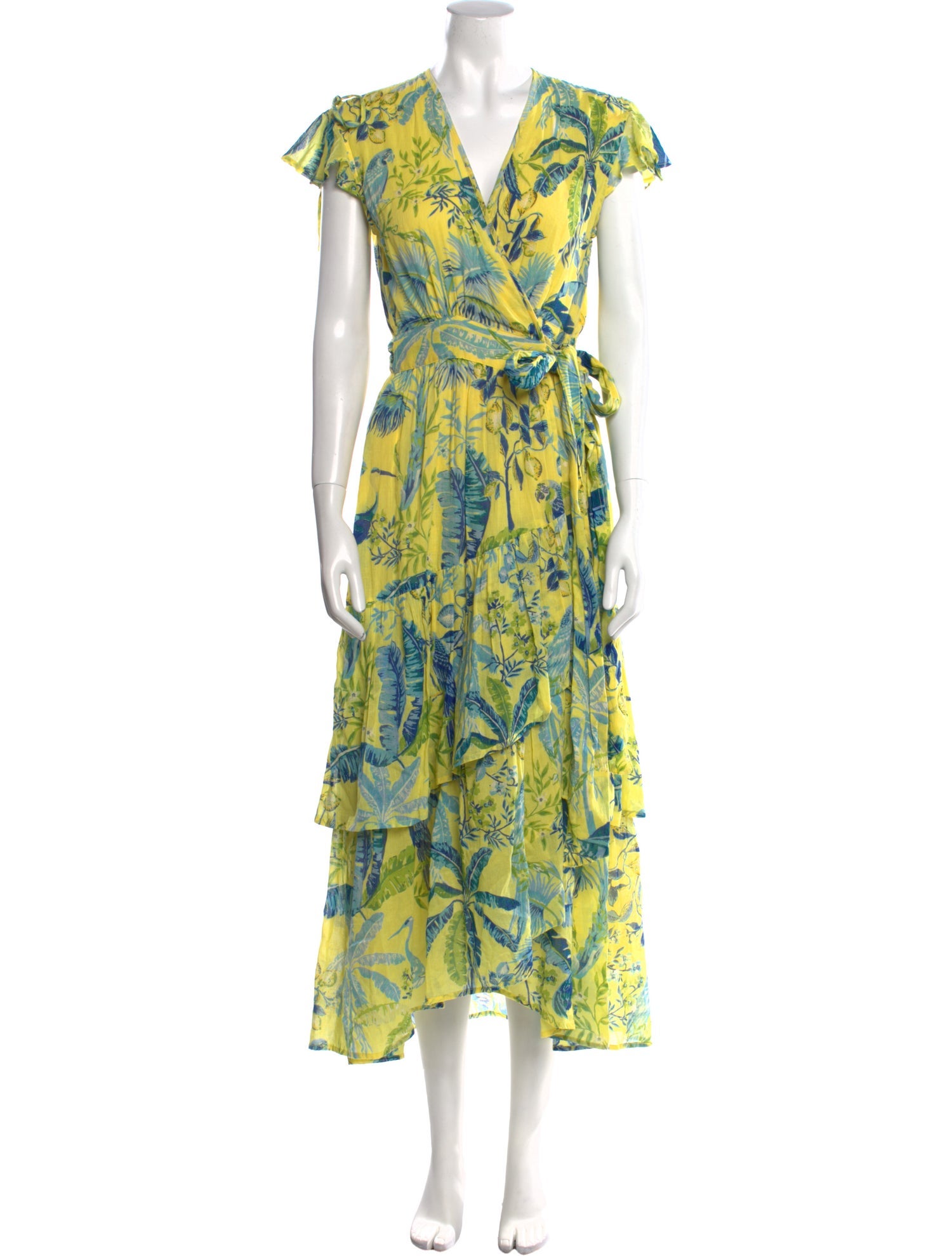 Banjanan Floral Print Long Dress