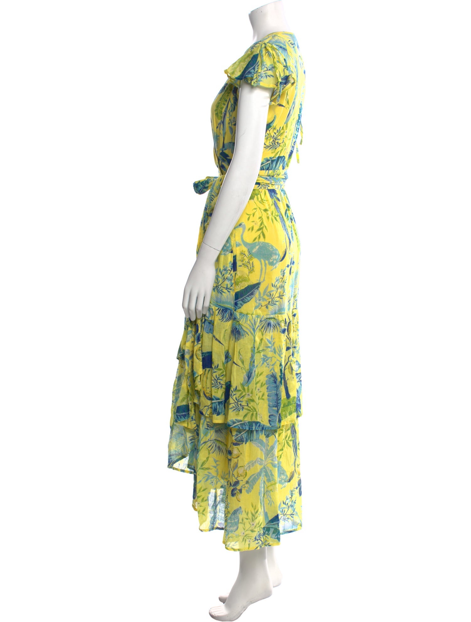Banjanan Floral Print Long Dress