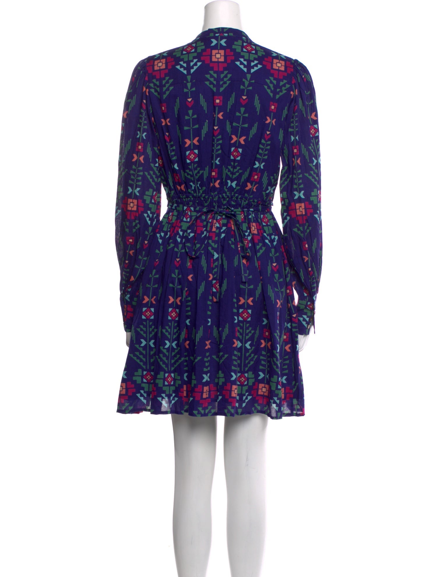 Banjanan Floral Print Mini Dress