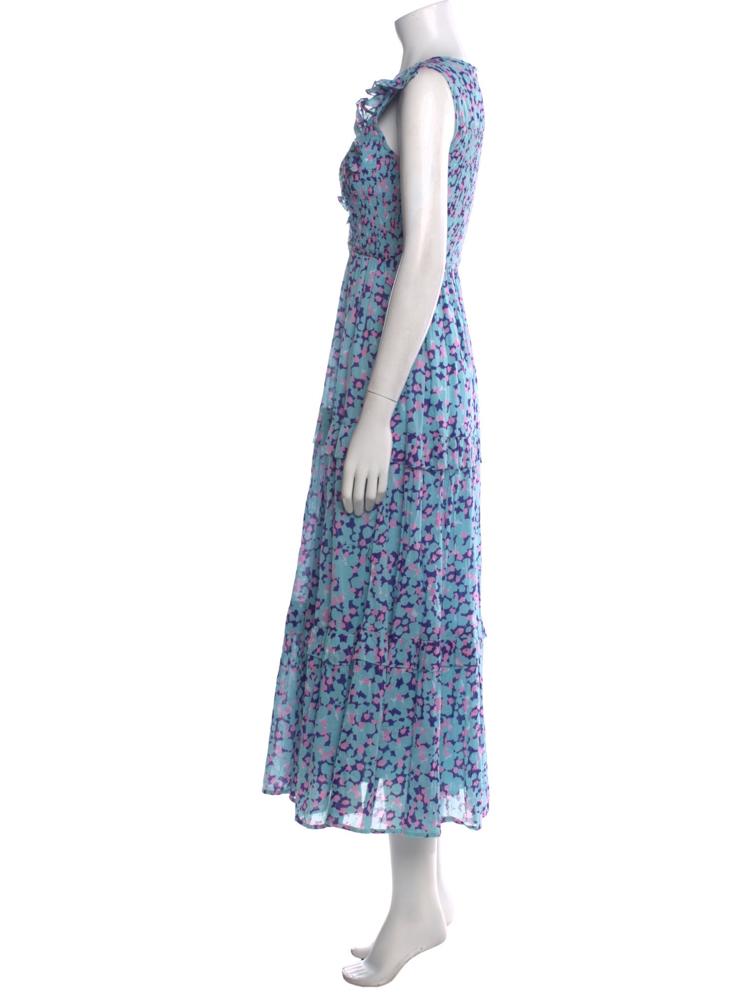 Banjanan Floral Print Long Dress w/ Tags