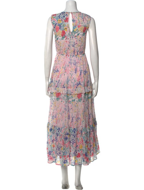 Banjanan Floral Print Long Dress