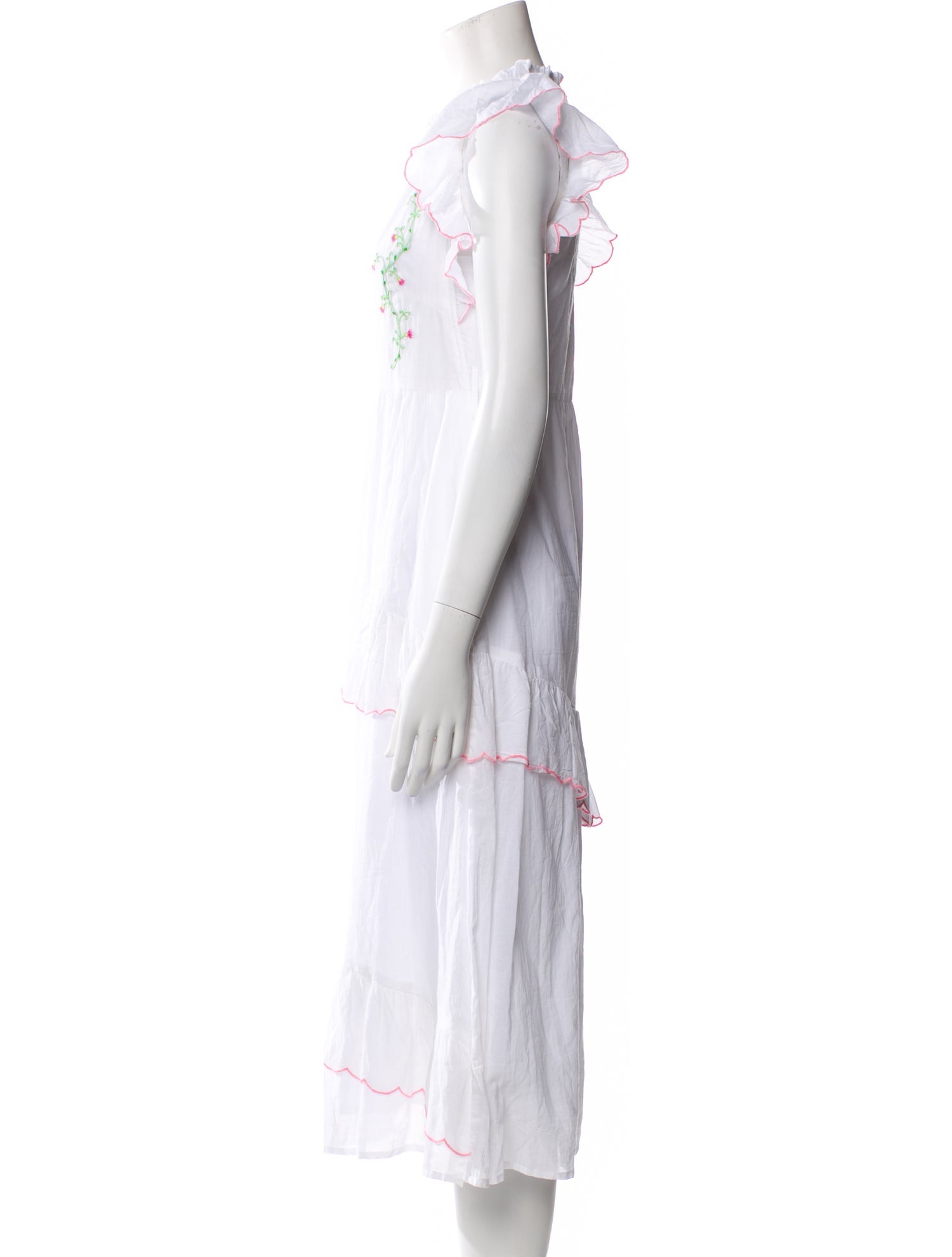 Banjanan Graphic Print Midi Length Dress