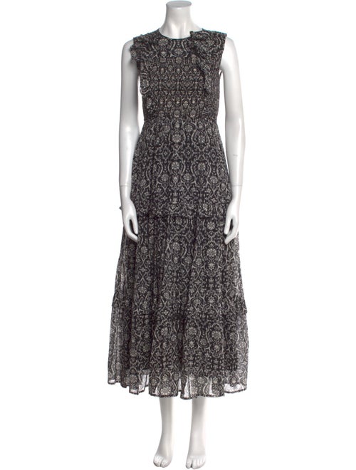 Banjanan Printed Long Dress