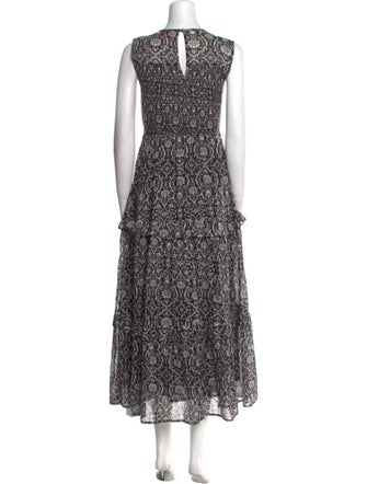 Banjanan Printed Long Dress