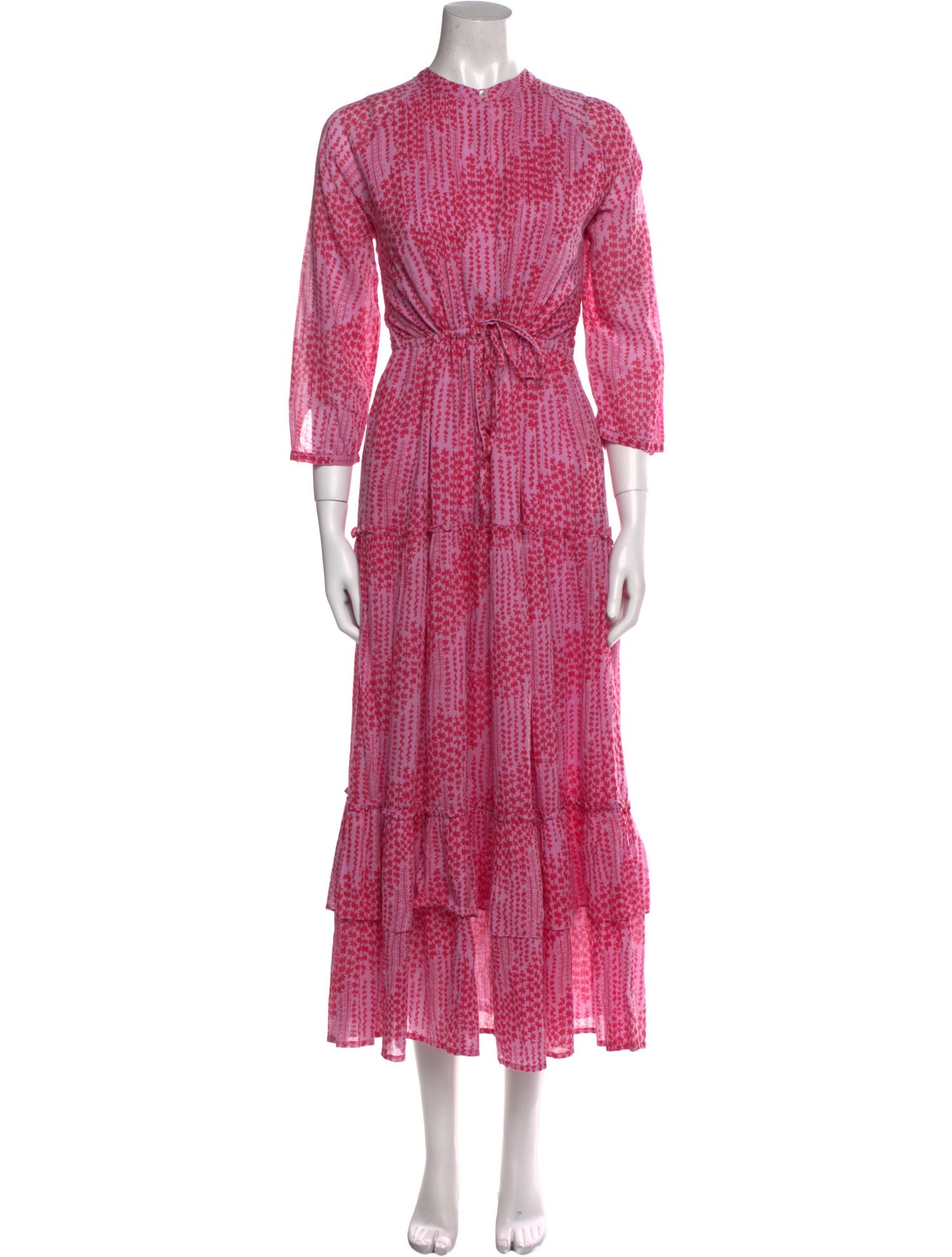 Banjanan Printed Long Dress