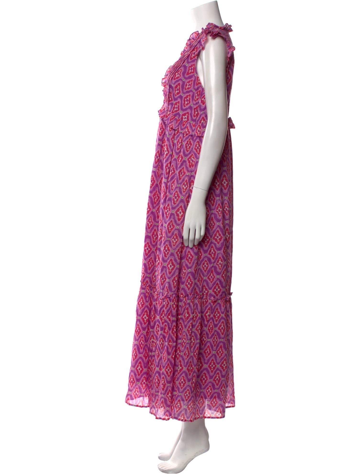 Banjanan Printed Long Dress