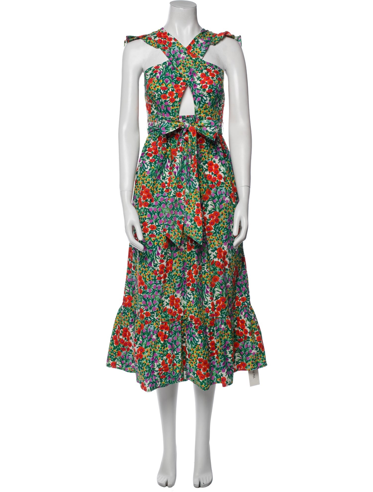 Banjanan Floral Print Long Dress