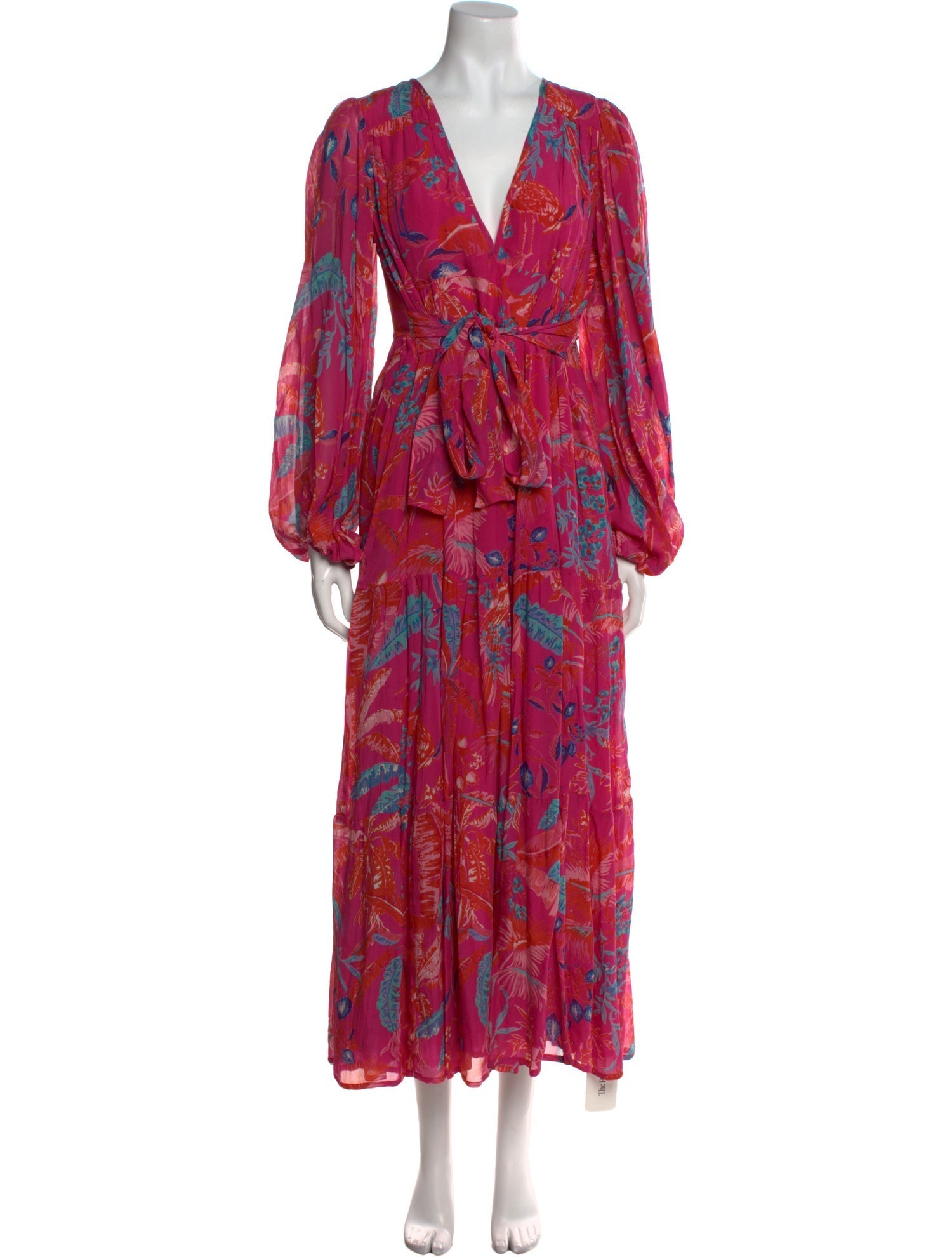 Banjanan Silk Midi Length Dress