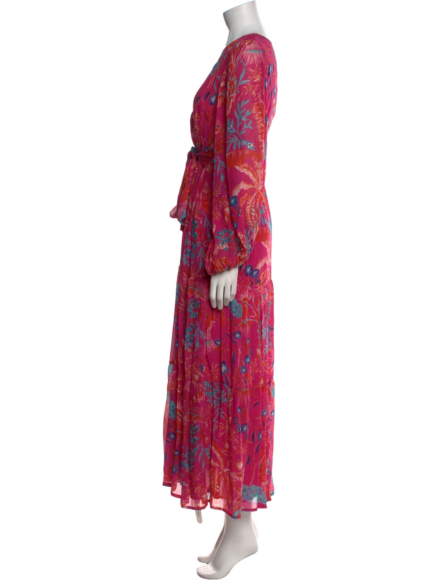 Banjanan Silk Midi Length Dress