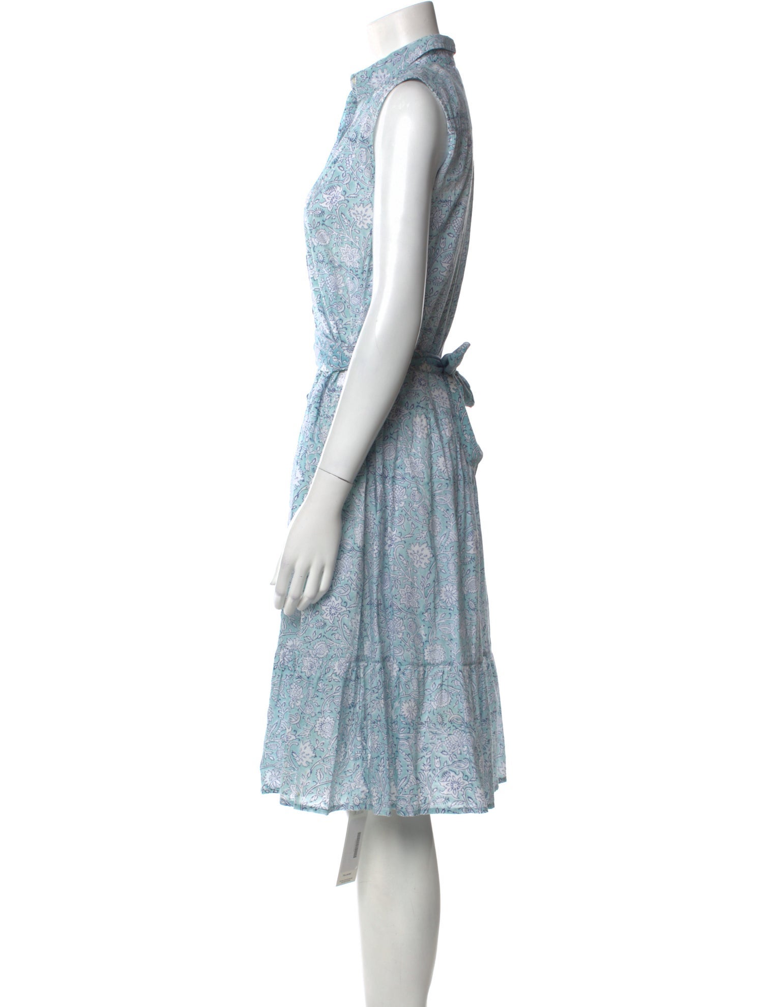 Banjanan Floral Print Midi Length Dress