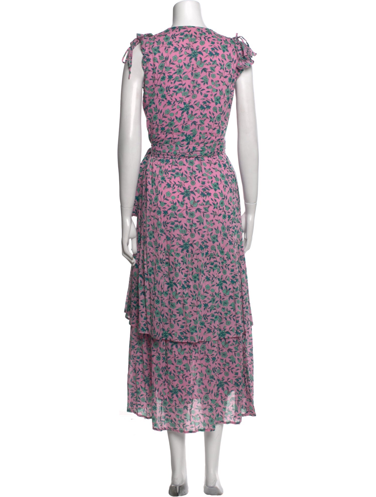 Banjanan Floral Print Long Dress