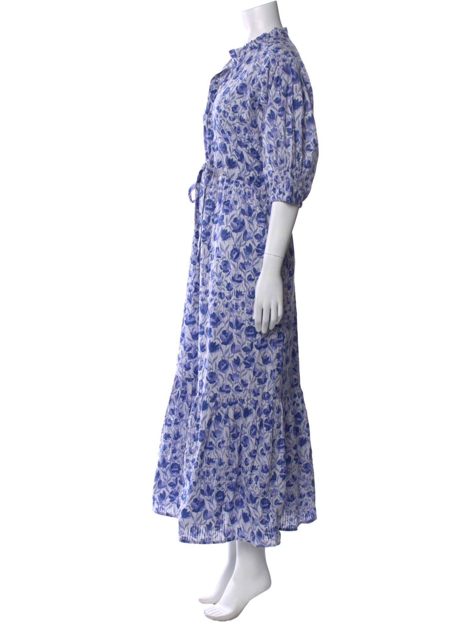 Banjanan Floral Print Long Dress