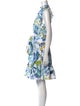 Banjanan Floral Print Knee-Length Dress