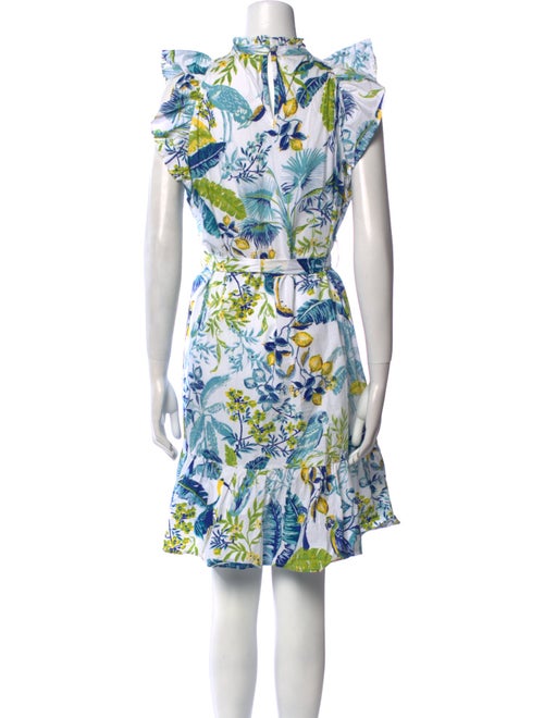 Banjanan Floral Print Knee-Length Dress