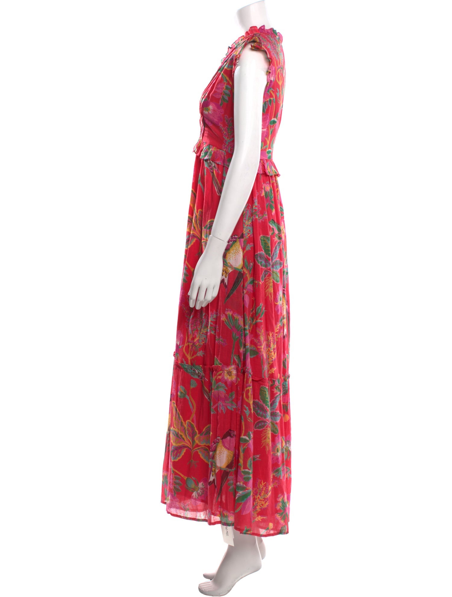 Banjanan Floral Print Long Dress