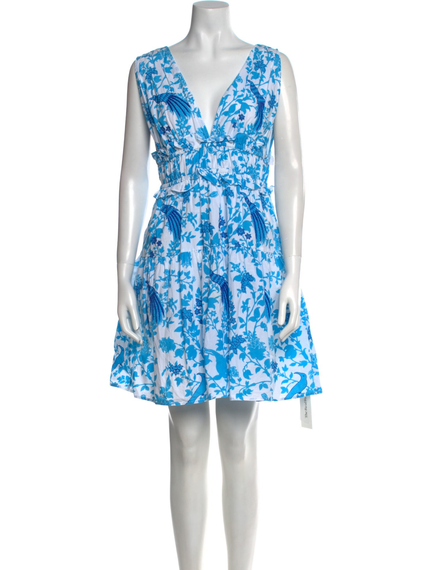Banjanan Floral Print Mini Dress