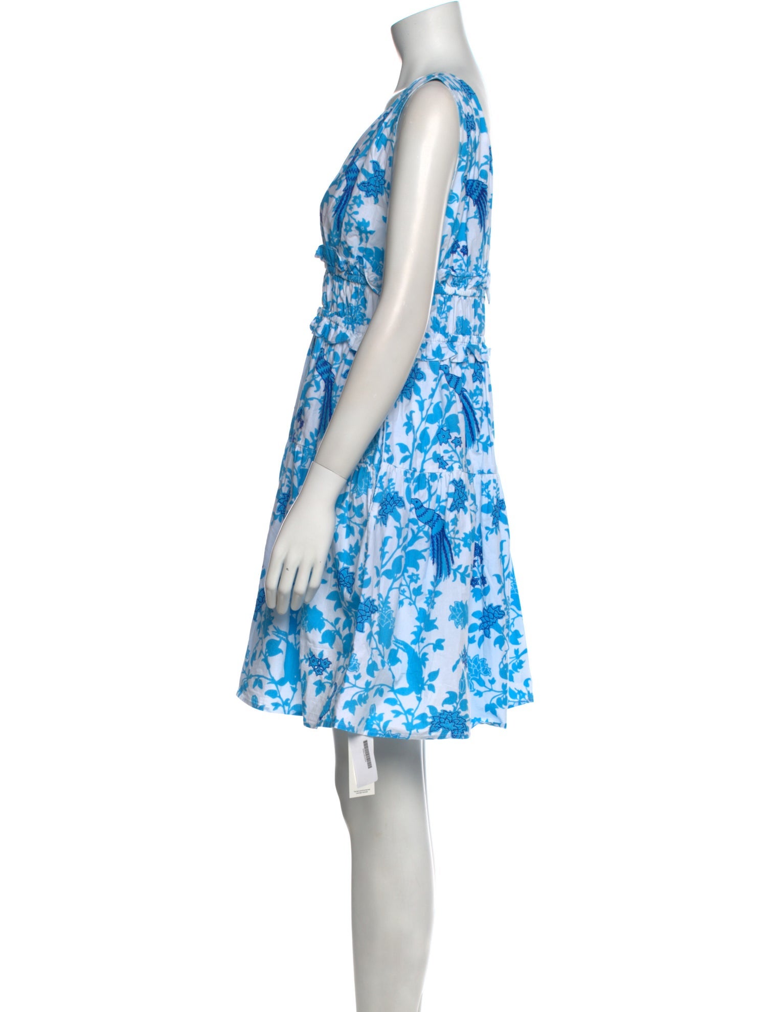 Banjanan Floral Print Mini Dress