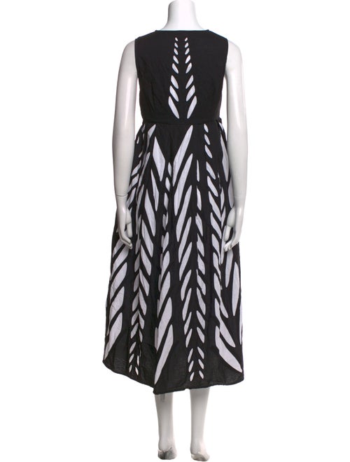 Banjanan Printed Midi Length Dress