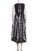 Banjanan Printed Midi Length Dress