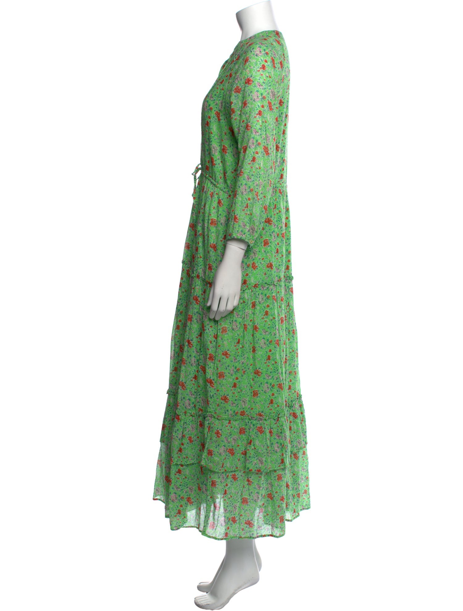 Banjanan Floral Print Long Dress