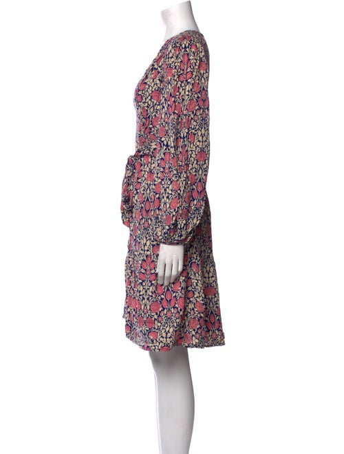 Banjanan Floral Print Knee-Length Dress