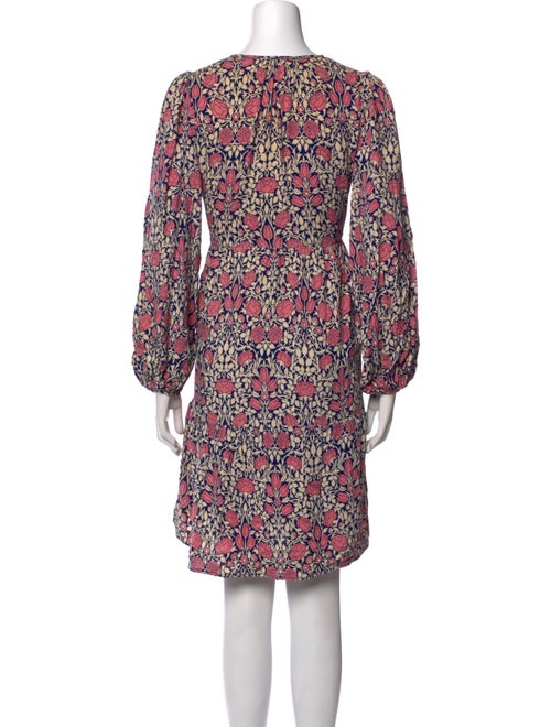 Banjanan Floral Print Knee-Length Dress