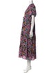Banjanan Floral Print Long Dress