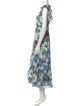 Banjanan Floral Print Long Dress