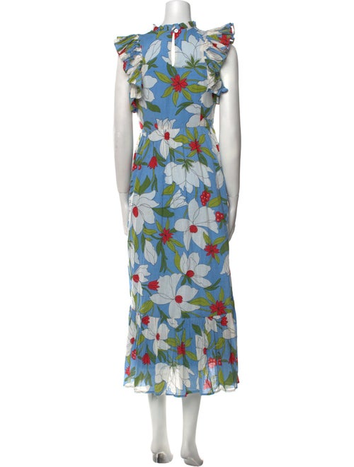 Banjanan Floral Print Long Dress