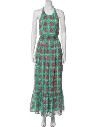 Banjanan Printed Long Dress