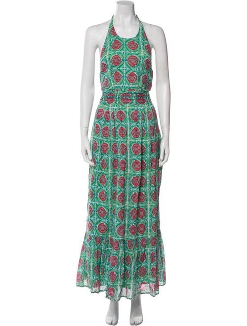 Banjanan Printed Long Dress