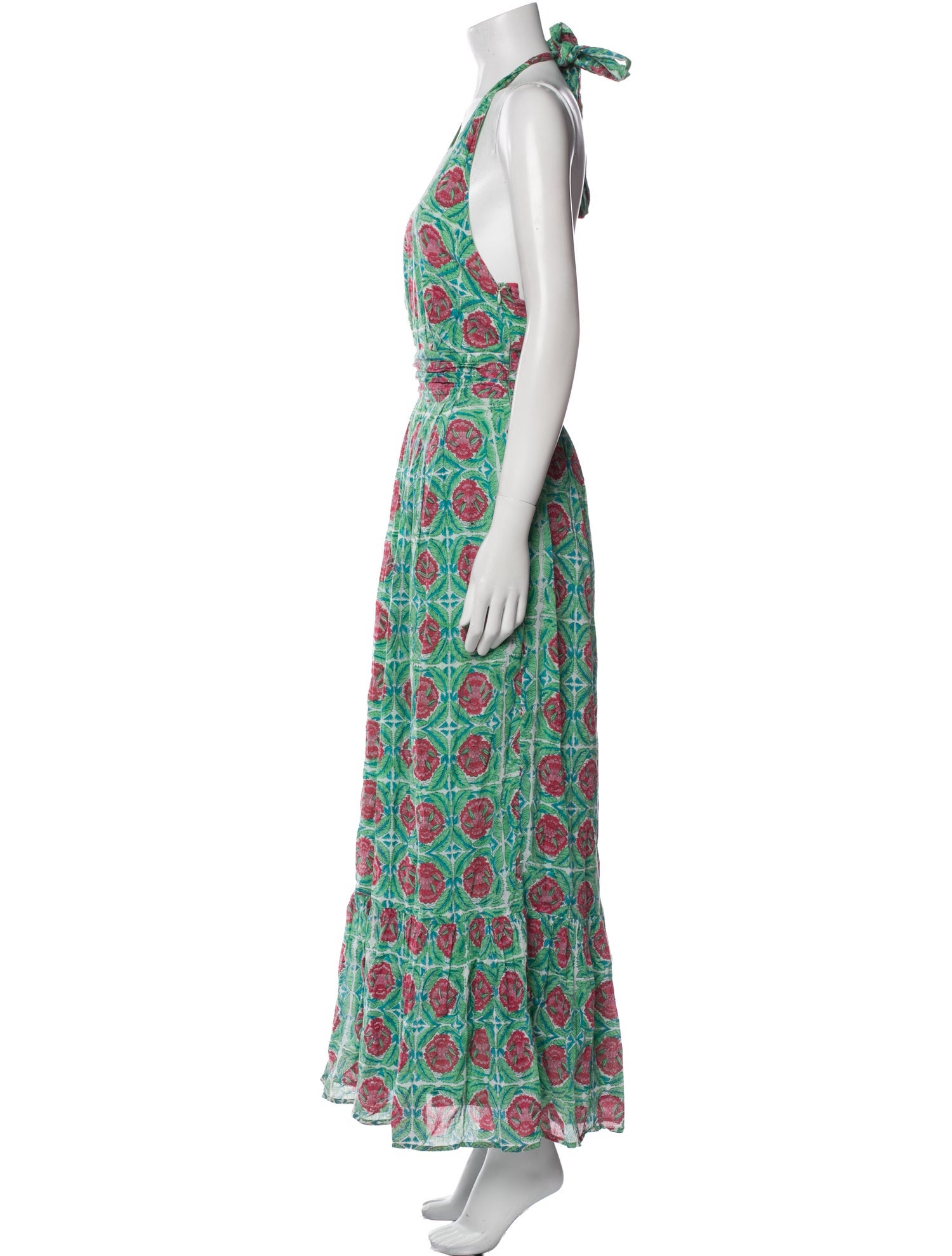 Banjanan Printed Long Dress