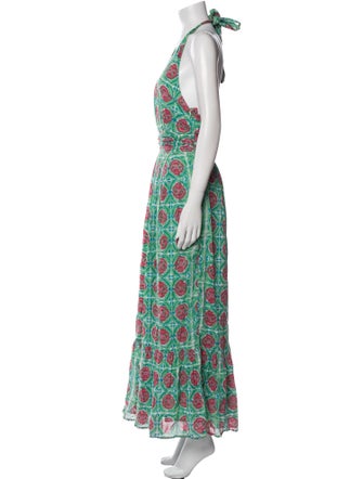 Banjanan Printed Long Dress