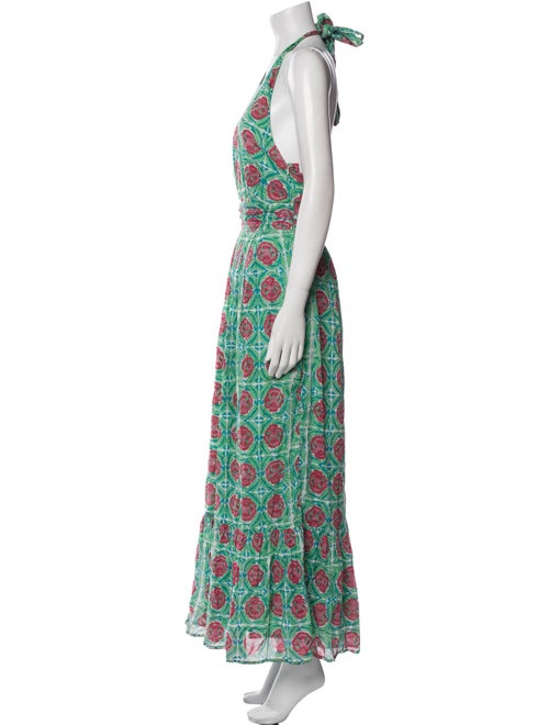 Banjanan Printed Long Dress
