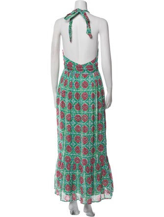 Banjanan Printed Long Dress