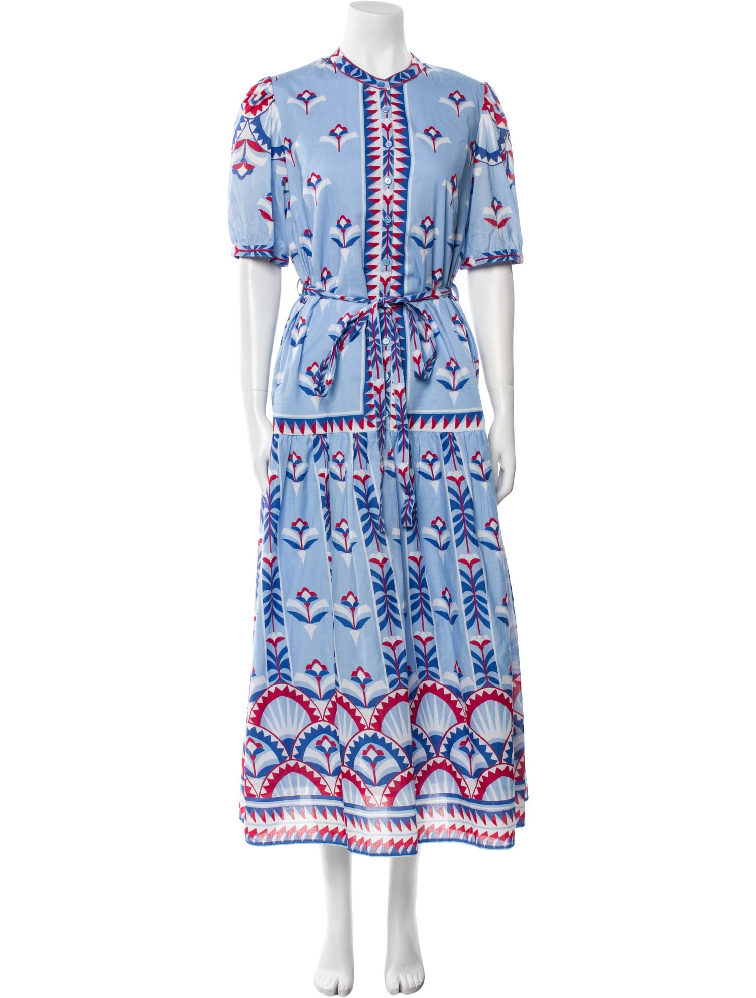 Banjanan Printed Long Dress