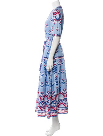 Banjanan Printed Long Dress