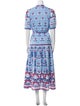 Banjanan Printed Long Dress