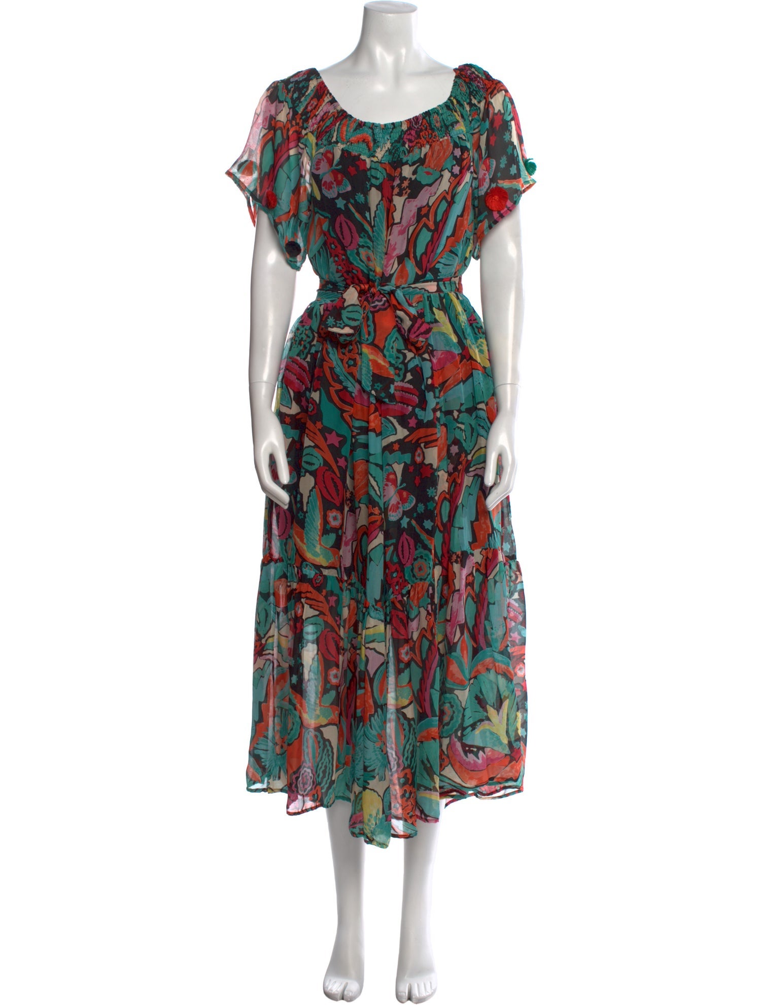 Banjanan Silk Long Dress