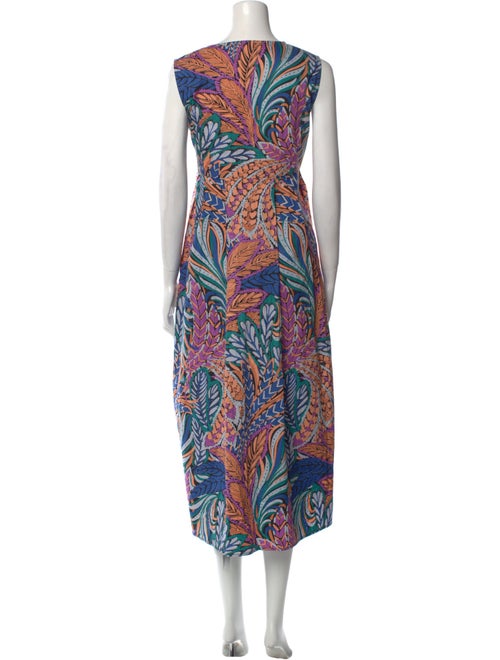 Banjanan Printed Midi Length Dress