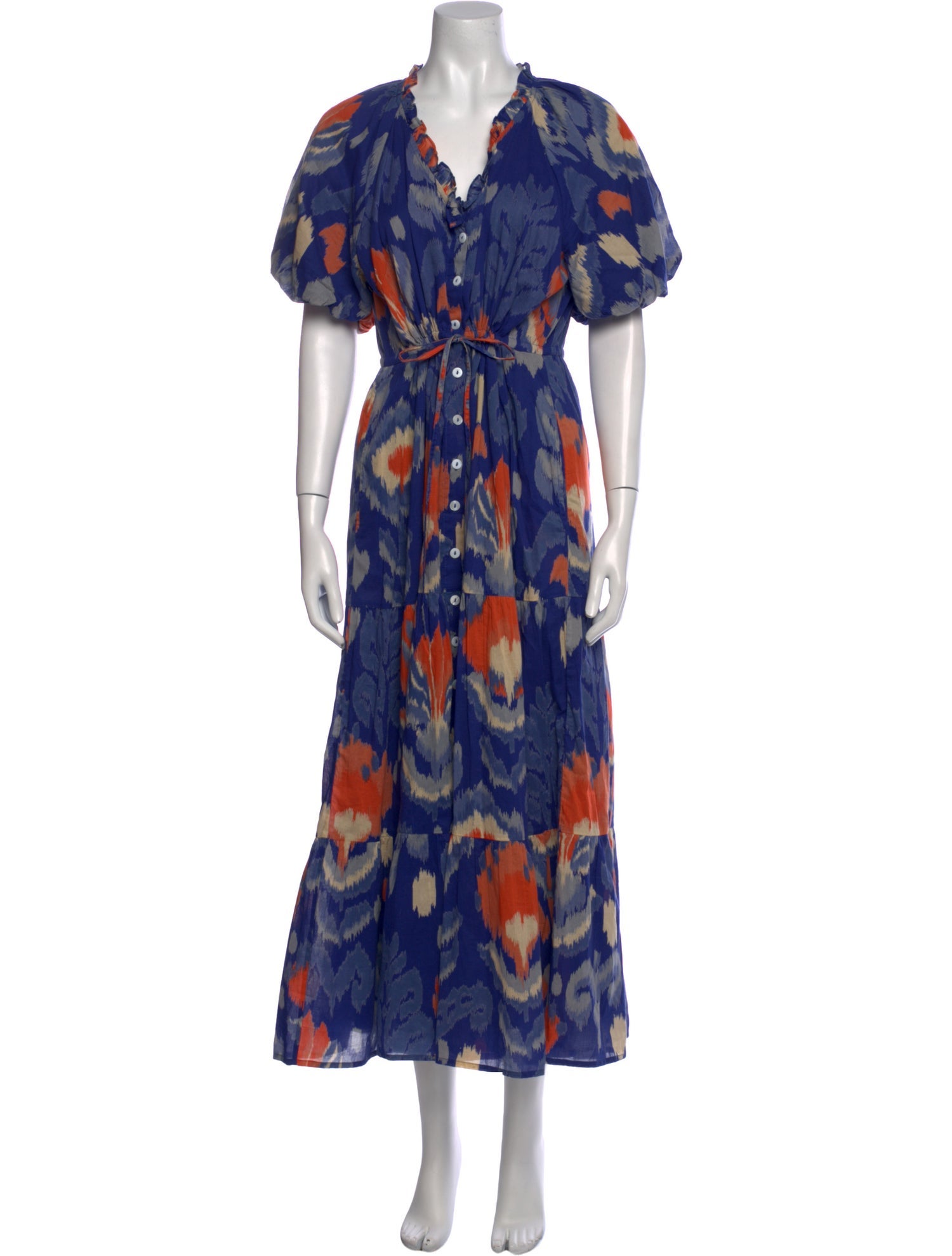 Banjanan Floral Print Long Dress