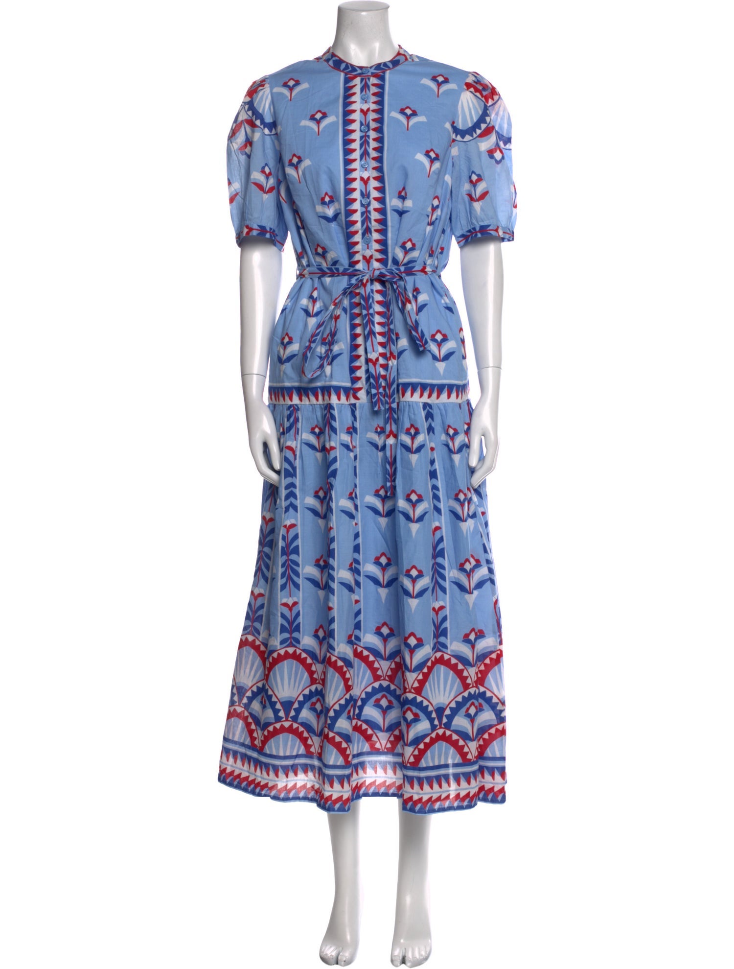 Banjanan Printed Long Dress