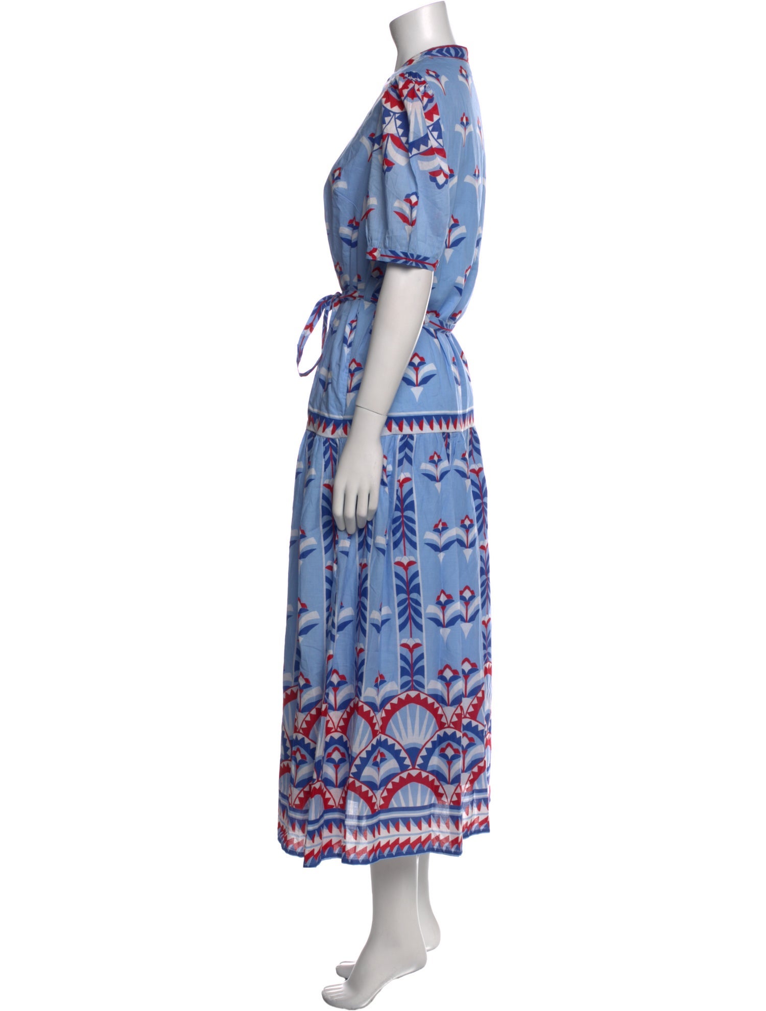 Banjanan Printed Long Dress