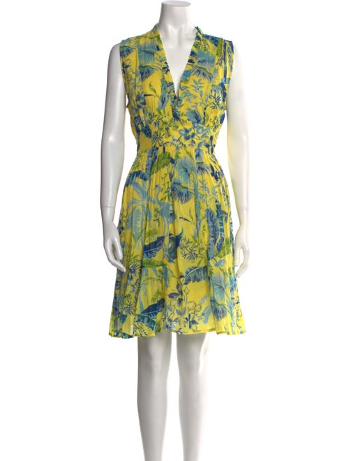 Banjanan Printed Knee-Length Dress