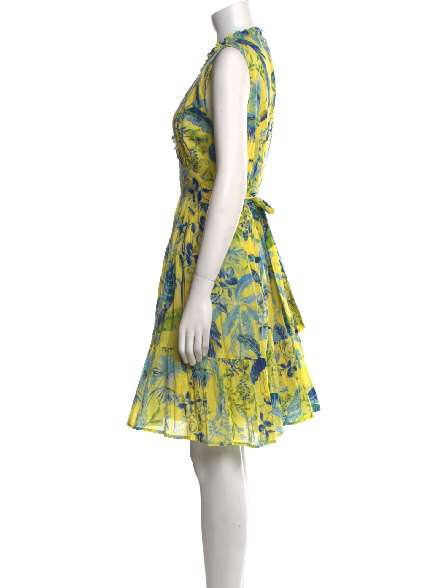 Banjanan Printed Knee-Length Dress