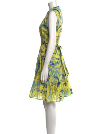 Banjanan Printed Knee-Length Dress