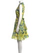 Banjanan Printed Knee-Length Dress
