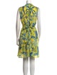 Banjanan Printed Knee-Length Dress