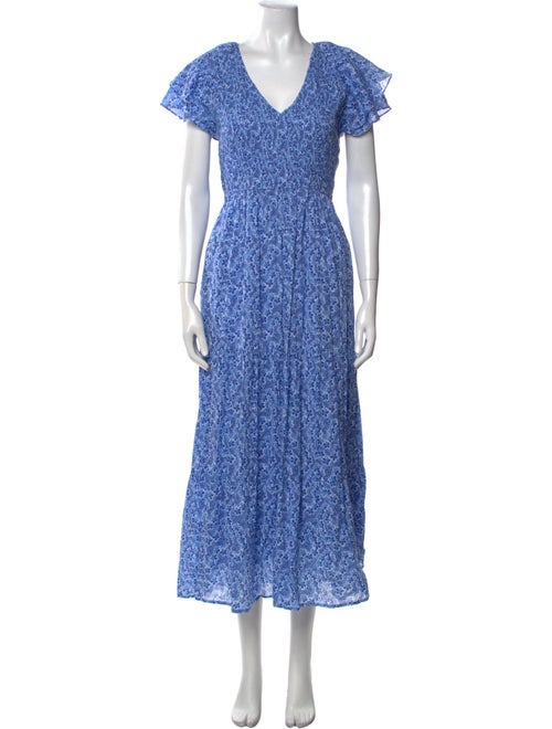 Banjanan Floral Print Long Dress