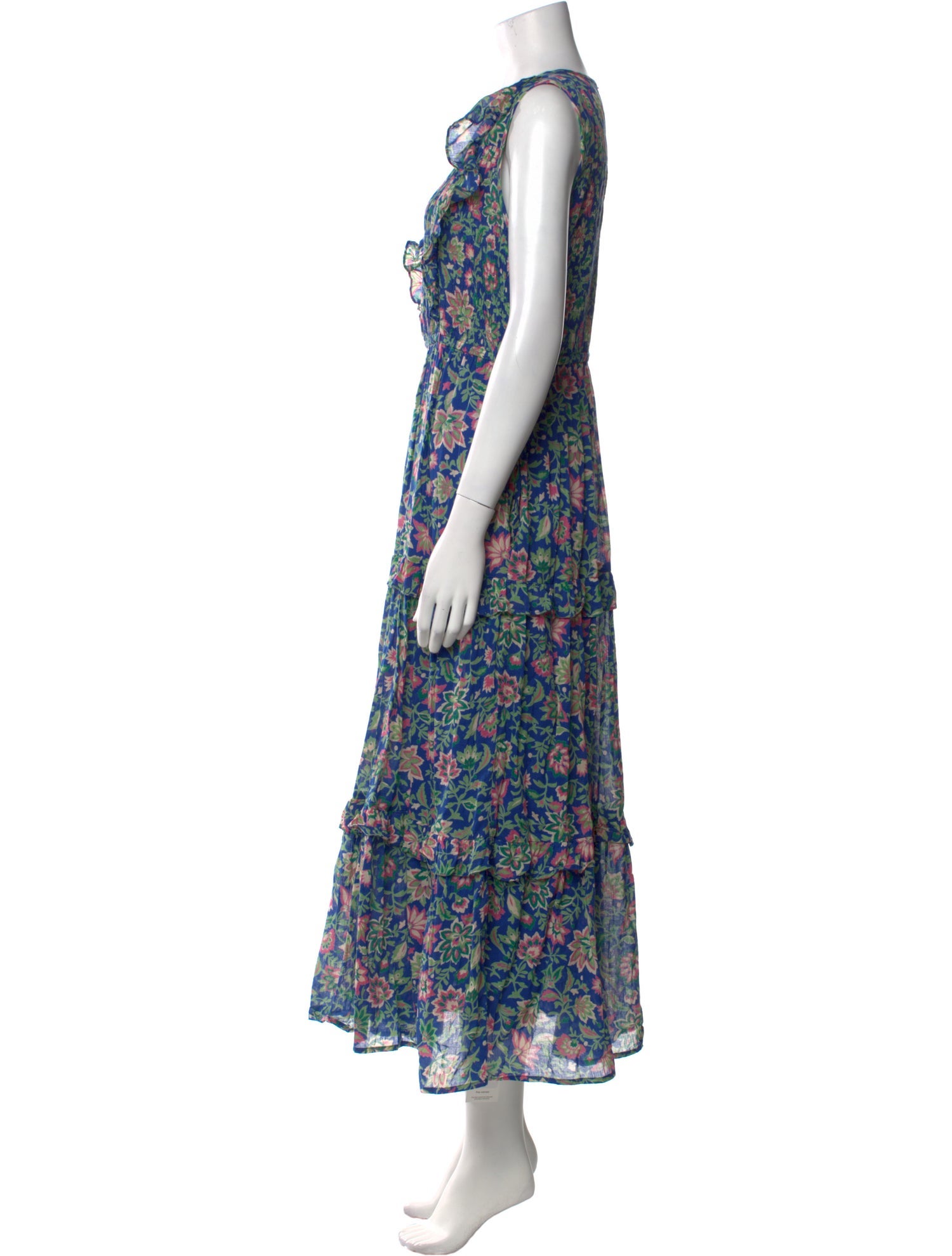 Banjanan Floral Print Long Dress